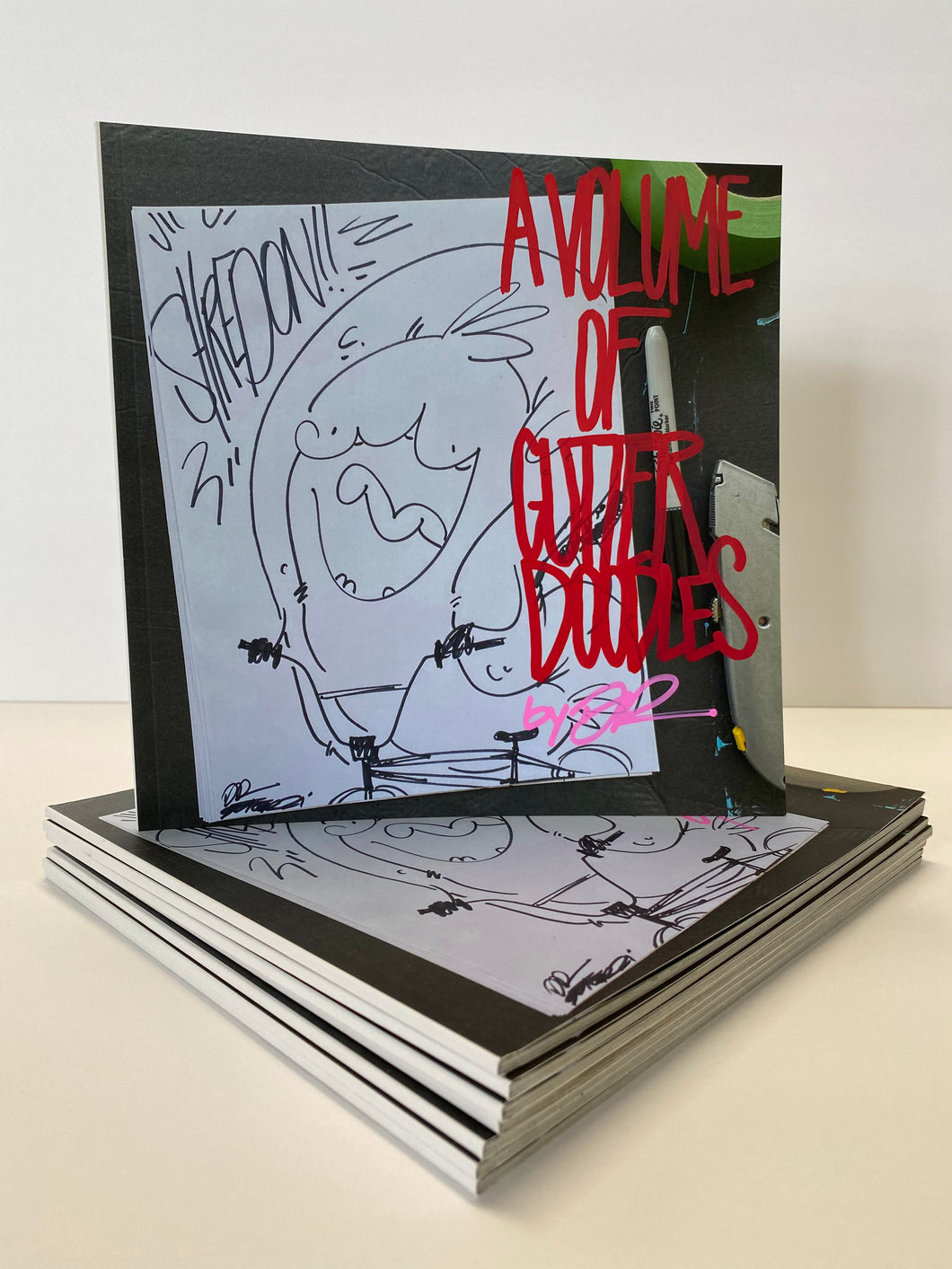 A VOLUME OF GUTTERDOODLES BOOK!